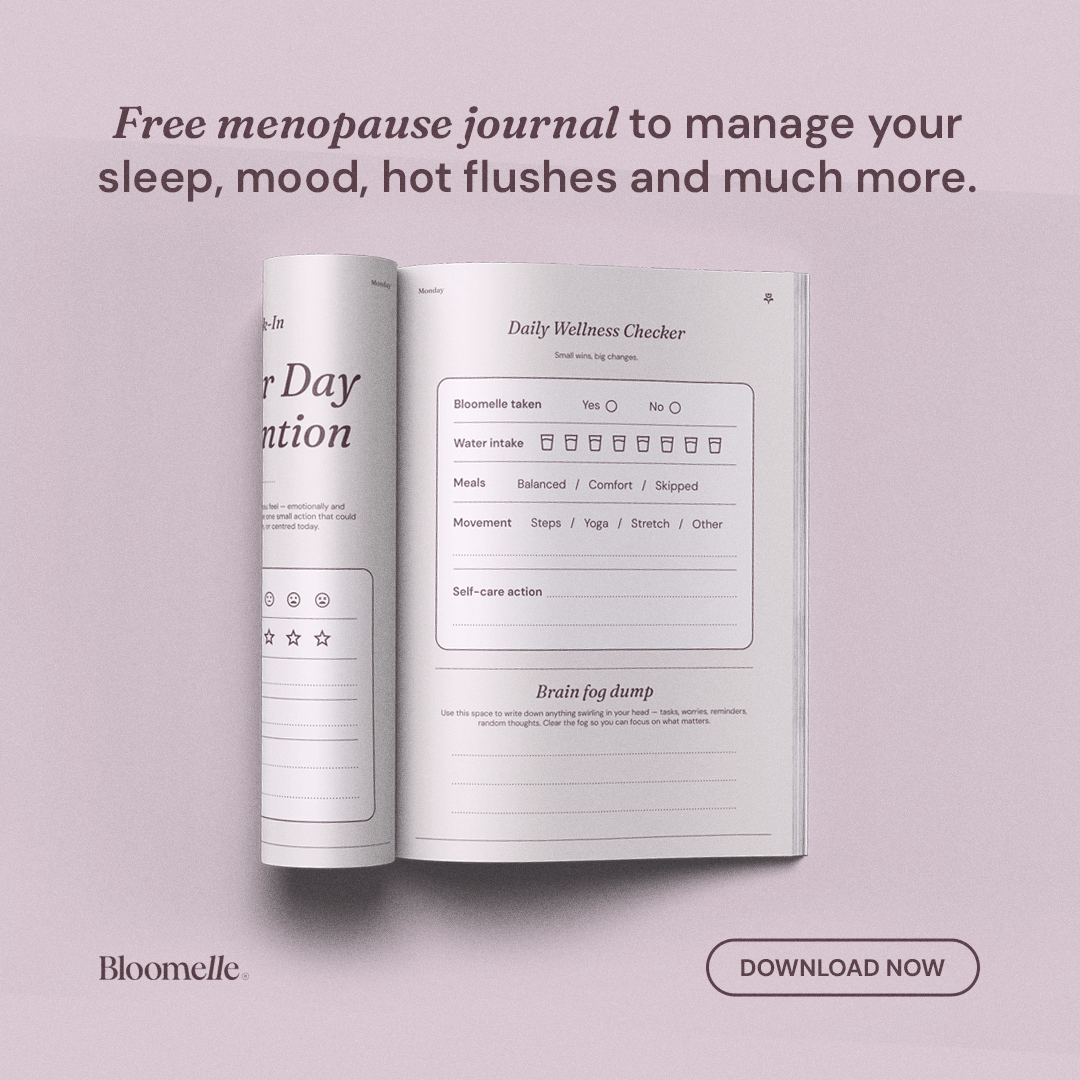 Menopause Journal | Track Symptoms, Sleep & Hormones - Bloomelle