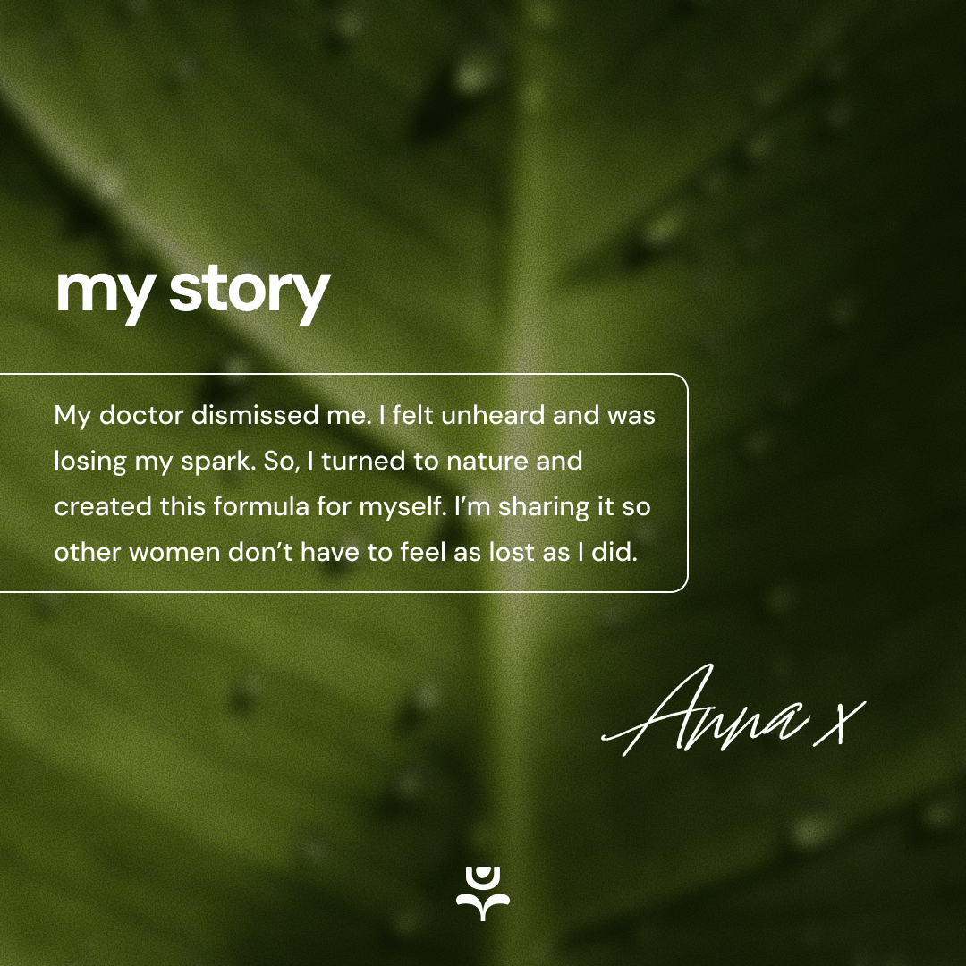 The founder Anna's story of creating Bloomelle to help women feel less lost during menopause.